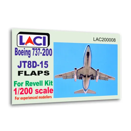 Laci 200008 1/200 Boeing 737-200 Jt8d-15 Landing Flaps For Revell Kit