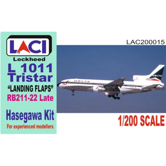 Laci 200015 1/200 Lockheed L1011 Tristar Landing Flaps Rb211-22 Late Engines