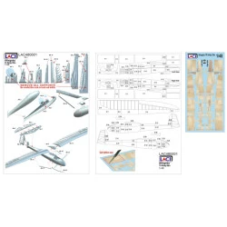 Laci 480001 1/48 Slingsby T6 Kirby Kite Prototype Uk Single-seat Sport Glider