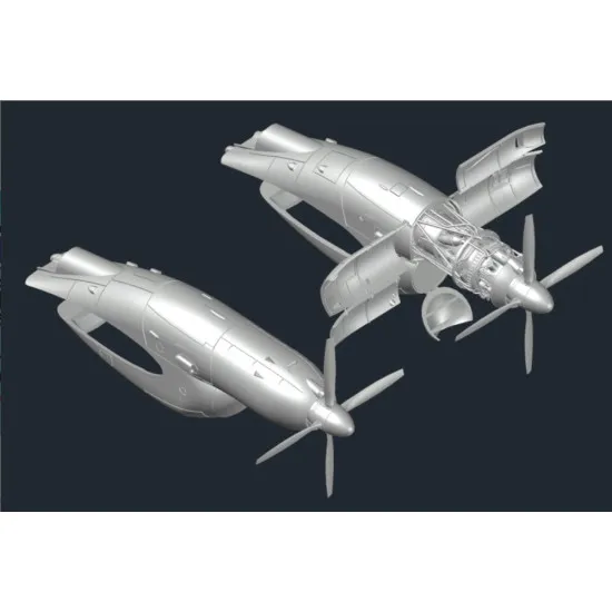 Laci 720005 1/72 Rolls Royce Dart 532/534 Engines 2pcs Hs 748 Andover One Man Kit Resin