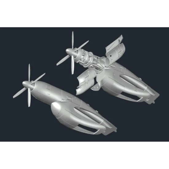 Laci 720005 1/72 Rolls Royce Dart 532/534 Engines 2pcs Hs 748 Andover One Man Kit Resin