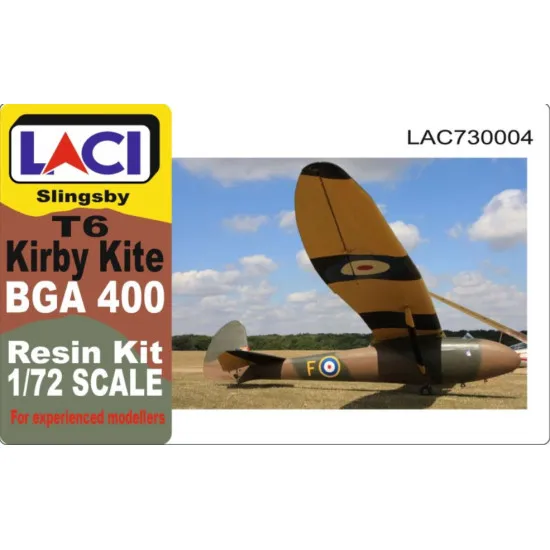 Laci 730004 1/72 Slingsby T9 Kirby Kite Bga 400 Uk Single-seat Sport Glider