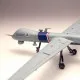Miniwing 330 1/144 General Atomics Mq-9 Reaper Us Customs And Border Aircraft