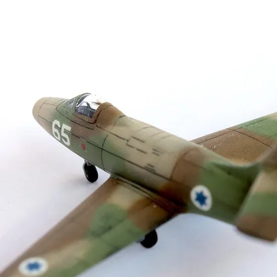 Miniwing 341 1/144 Dassault Ouragan Md.450 2in1 French Fighter Israeli Af