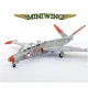 Miniwing 350 1/144 Fouga Cm.170 Magister French Jet Trainer Aircraft 2pcs