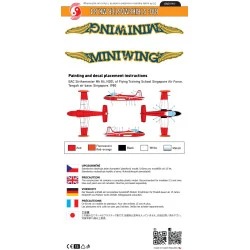 Miniwing 358 1/144 Bac Strikemaster Mk.84 British Attacker Singapore Aircraft