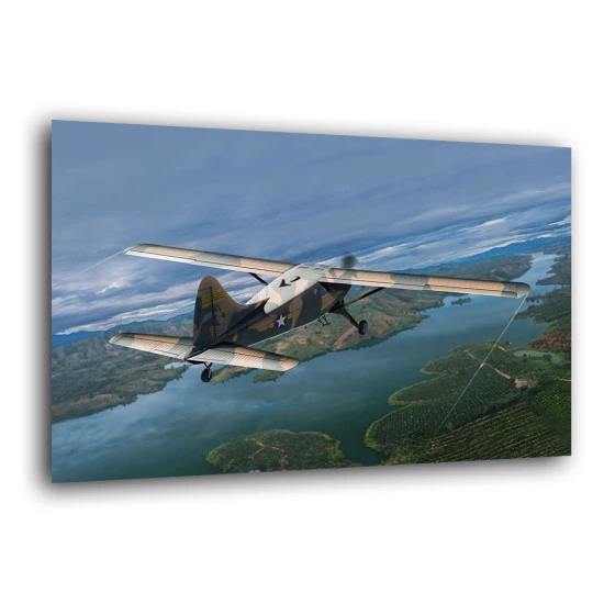 Miniwing 360 1/144 De Havilland Canada L-20a Beaver In Vietnam War Aircraft