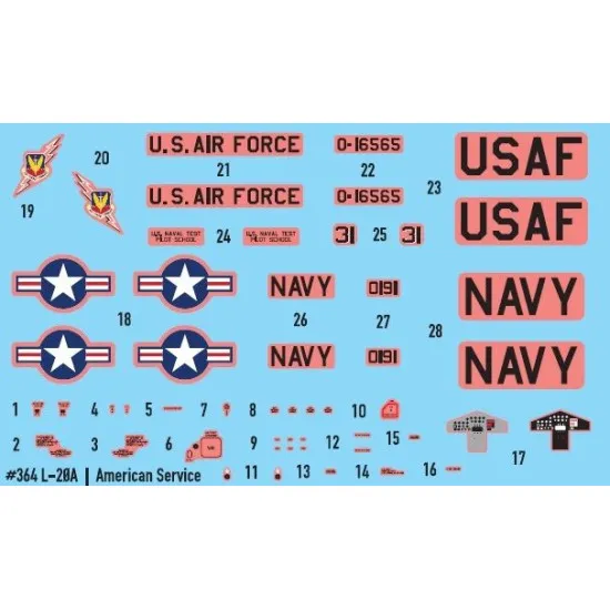 Miniwing 364 1/144 De Havilland Canada L-20a Beaver / Over America Aircraft