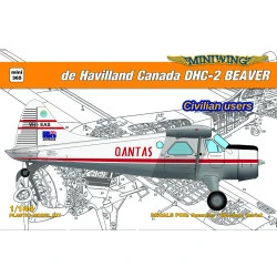 Miniwing 365 1/144 De Havilland Canada Dhc-2 Beaver / Civilian Users Aircraft