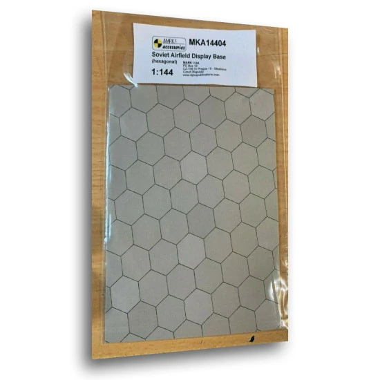 Mark I Mka14404 1/144 Soviet Airfield Display Base Hexagonal Concrete Plates