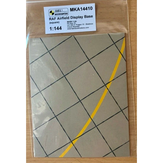 Mark I Mka14410 1/144 Raf Display Base Square Concrete Panel