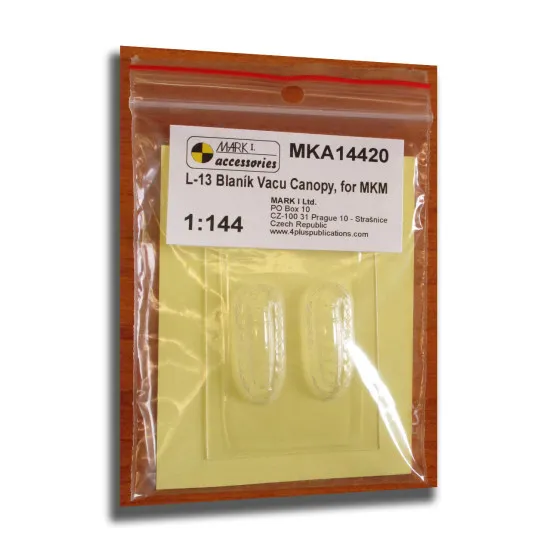 Mark I Mka14420 1/144 L-13 Blanik Vacu Canopy 2 Pcs For Mkm