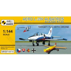 Mark I Mkm144014 1/144 Aero L-39v Albatros Target-tug With Letov Kt-04 Drone