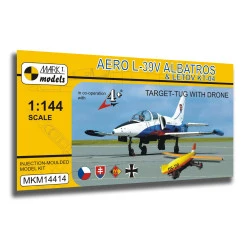 Mark I Mkm144014 1/144 Aero L-39v Albatros Target-tug With Letov Kt-04 Drone