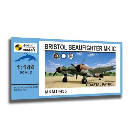 Mark I Mkm144035 1/144 Bristol Beaufighter Mk.ic Coastal Patrol British Fighter