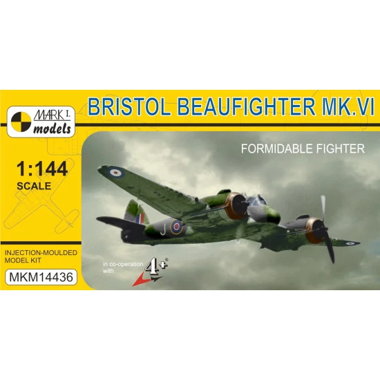Mark I Mkm144036 1/144 Bristol Beaufighter Mk.vif/C Formidable Heavy Fighter