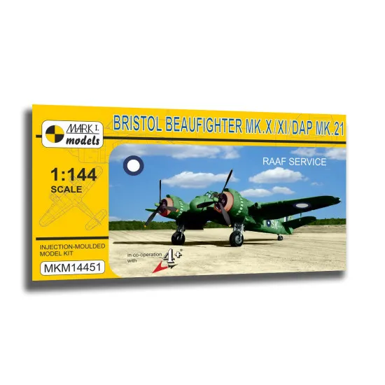 Mark I Mkm144051 1/144 Bristol Beaufighter Mk.x/Xi/Dap Mk.21 Raaf Heavy Fighter