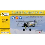 Mark I Mkm144052 1/144 Gloster Gladiator Mk.i Last British Biplane Fighter Raf