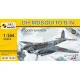 Mark I Mkm144083 1/144 De Havilland Mosquito B.iv Wooden Bomber Raf Aircraft