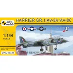 Mark I Mkm144086 1/144 Hawker Harrier Gr.1a/Av-8a/C First Generation Raf V/Stol