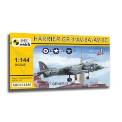 Mark I Mkm144086 1/144 Hawker Harrier Gr.1a/Av-8a/C First Generation Raf V/Stol