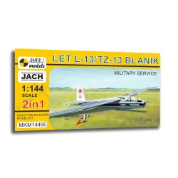 Mark I Mkm144095 1/144 L-13 Blanik Military Service Czech Two-seater Glider 2pcs