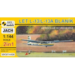 Mark I Mkm144096 1/144 L-13 Blanik Aeroclub Workhorse Czech Two-seater Glider 2p