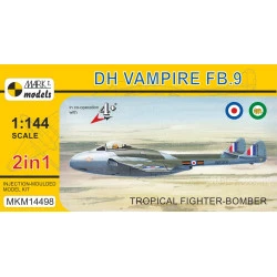Mark I Mkm144098 1/144 De Havilland Vampire Fb.9 Tropical Fighter-bomber 2in1