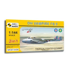 Mark I Mkm144098 1/144 De Havilland Vampire Fb.9 Tropical Fighter-bomber 2in1