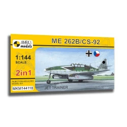 Mark I Mkm144118 1/144 Messerschmitt 262b/Cs-92 Jet Trainer German Fighter 2in1