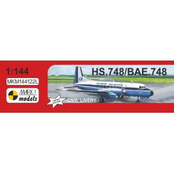Mark I Mkm144122 1/144 Hawker Siddeley Hs.748 Aerospace Bae.748 Civil Livery