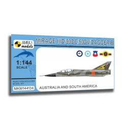 Mark I Mkm144134 1/144 Mirage Iiid/50dc/50dv/Dagger B Australia And South America