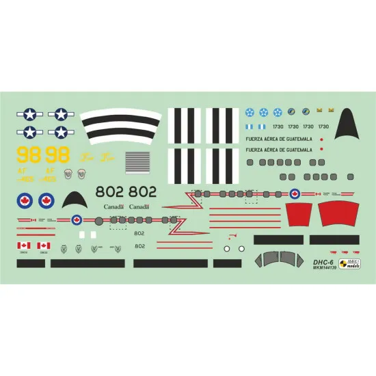 Mark I Mkm144139 1/144 De Havilland Dhc-6 Twin Otter In America