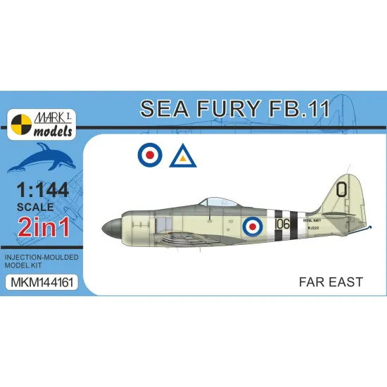 Mark I Mkm144161 1/144 Hawker Sea Fury Fb.11 Far East Korea Burma Australia 2pcs