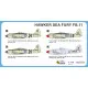 Mark I Mkm144161 1/144 Hawker Sea Fury Fb.11 Far East Korea Burma Australia 2pcs