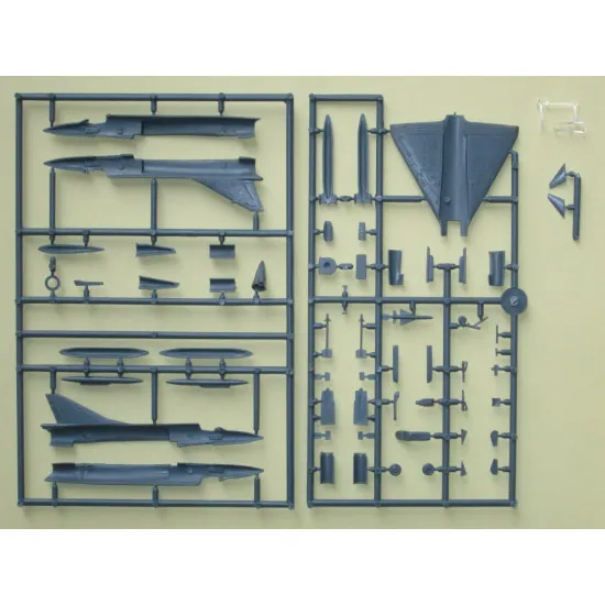 Mark I Mkm144168 1/144 Mirage Iiirs/Iiiebr/5ba/50c Canards French Jet Fighter