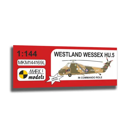 Mark I Mkm144169 1/144 Westland Wessex Hu.5 In Commando Role Helicopter