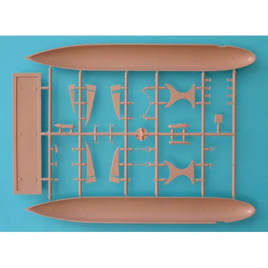 Mark I Mkm720-03 1/720 Zeppelin P-class Lz45/Lz58 Naval Raiders Rigid Airship