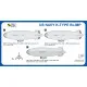 Mark I Mkm720-09 1/720 Goodyear K-type Blimp Early Production Non-rigid Airship