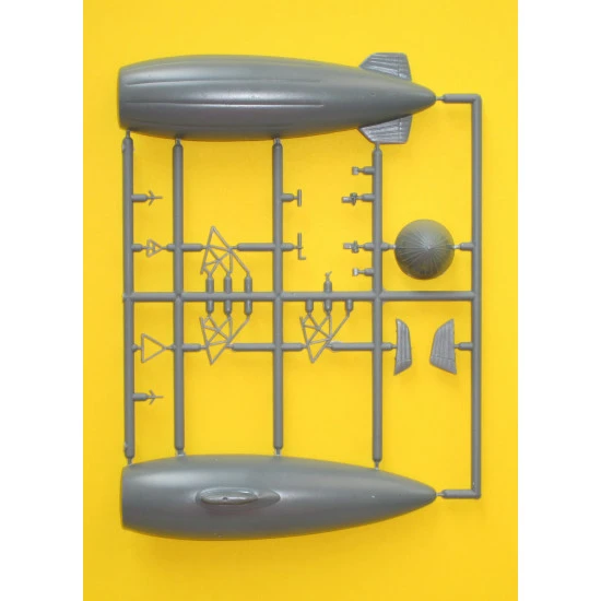 Mark I Mkm720-10 1/720 Goodyear K-type Blimp Fleet Defender Non-rigid Airship