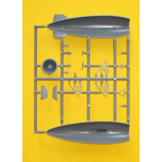 Mark I Mkm720-10 1/720 Goodyear K-type Blimp Fleet Defender Non-rigid Airship