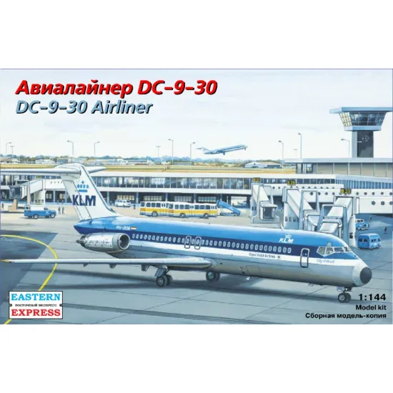 Eastern Express 1/144 Mcdonnell Douglas Dc-9-30 Klm Civil Airliner Ee144119