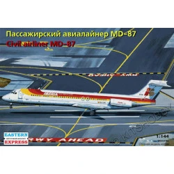 EASTERN EXPRESS 144110 CIVIL AIRLINER MD-87, IBERIA AIRLINES PLASTIC KIT 1/144 EE144110