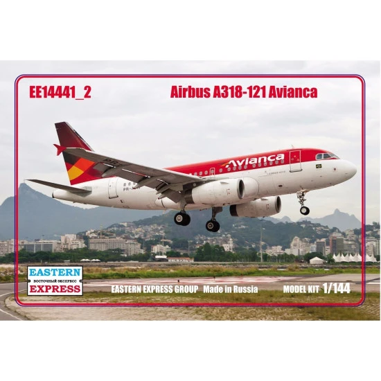 EASTERN EXPRESS 1/144 AIRLINER A318-121 AVIANCA AIRLINES EE14441-02