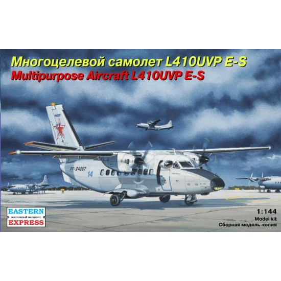 EASTERN EXPRESS 1/144 LET L-410 UVP E-S TURBOLET SHORT-RANGE TRANSPORT AIRCRAFT EE144104