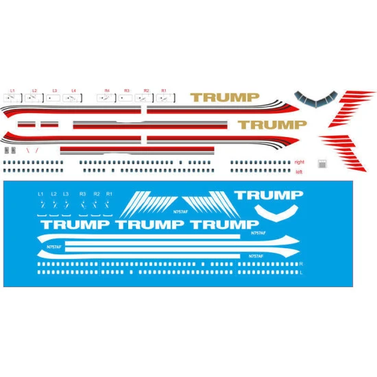 EASTERN EXPRESS 1/144 B-757-200 TRUMP LIMITED EDITION EE14448-01