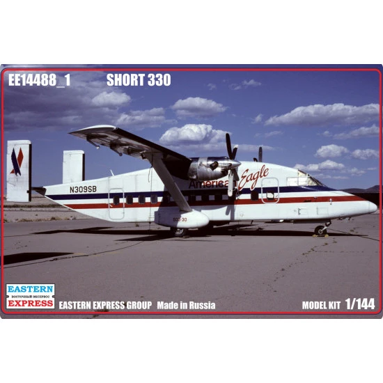 EASTERN EXPRESS 1/144 AIRCRAFT SHORT 330 AMERICAN EAGLE EE14488-01