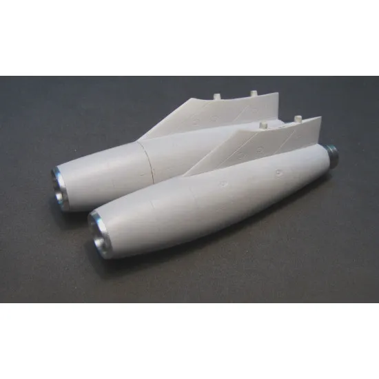 AIR INTAKE NOZZLE FOR DESTROYER EBRB-66 1/72 MINI WORLD 7256