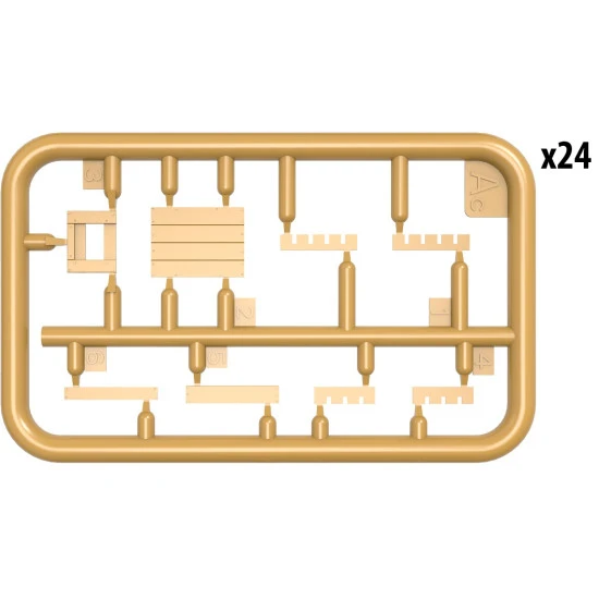 MINIART 35577 - VODKA BOTTLES WITH CRATES WWII - PLASTIC MODELS KIT 1/35 SCALE
