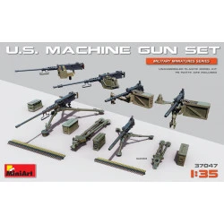 SET OF AMERICAN MACHINE GUNS 1:35 MILITARY MINIATURES MINIART 37047